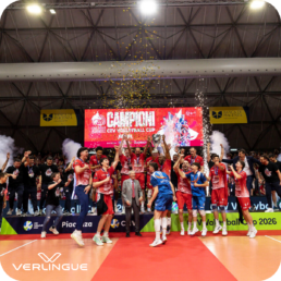 Verlingue al fianco di Gas Sales Bluenergy Volley Piacenza