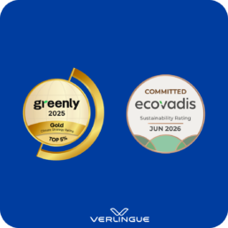 Verlingue ottiene il Committed Badge EcoVadis e la Medaglia Gold Greenly