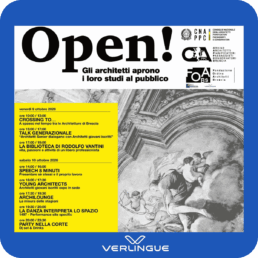 OPEN! Studi Aperti Brescia: il sostegno di Verlingue